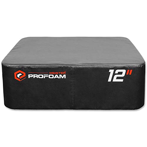 Meister PROFOAM Plyo Boxes - Foam Plyometric Jump Boxes for Professional Gyms