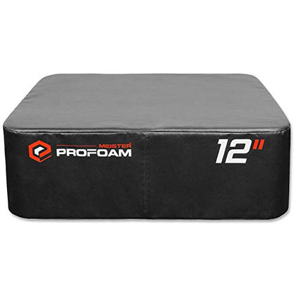 Meister PROFOAM Plyo Boxes - Foam Plyometric Jump Boxes for Professional Gyms