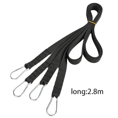 2X Sled Pull Straps Workout Weighted Sled Pulling Straps for Indoor Home Leg