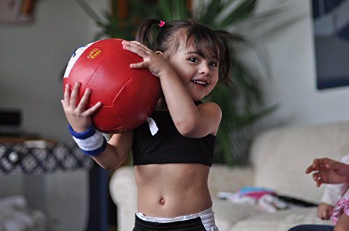 WOD Toys® Med Ball Mini - Safe, Durable Medicine MedBall for Kids Fitness Participation - Kid Gym Workout and Exercise Equipment for Toddlers and Children