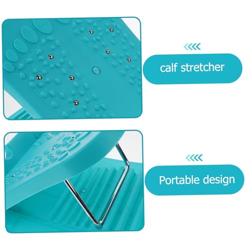 Folding Incline Board Foot Massager for Home Use Adjustable Calf Stretching Tilt Board Sturdy Non-Slip Surface for Fitness Training and Ankle Strengthening