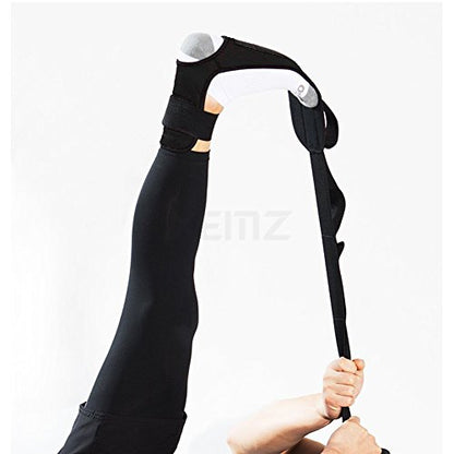 Yoga Stretch Strap, Physical Therapy Belt with Loops, Adjustable Hamstring Leg Stretcher Bands, Fitness Flexibility Stretching Recovery Ropes, for Rehab Workout Pilates Dance Gymnastics