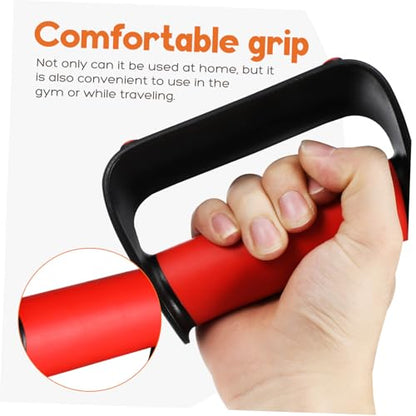 1 Pair Strength Training Grips Nonslip Handle Bars for Home Workouts Versatile Workout Equipment for Men Durable and Sturdy Grips for Floor Exercises Enhance Upper Body Strength