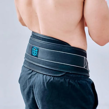 Dip Belt with Adjustable Chain or Rope for Weightlifting, Calisthenics, Crossfit, Up to 660lbs of Load - Heavy Duty Weight Belt for Pull-ups and Dips, Adapted to Every Morphology