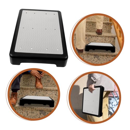 Ipetboom Non-Slip Step Platform Step Ladder Stool for Elderly Office Footrest Footstools for Seniors