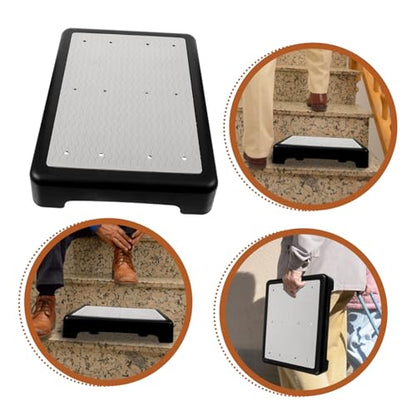 Ipetboom Non-Slip Step Platform Step Ladder Stool for Elderly Office Footrest Footstools for Seniors