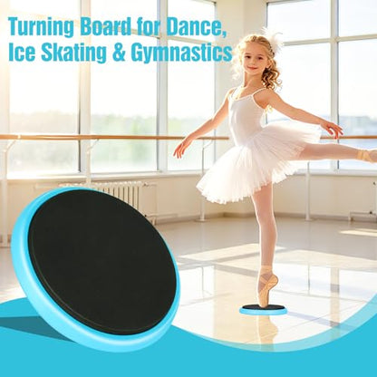 Ballet Practice Kit - Turning Board, Stretching Strap & Resistance Band to Improve Turns, Balance, Spinning for Dance