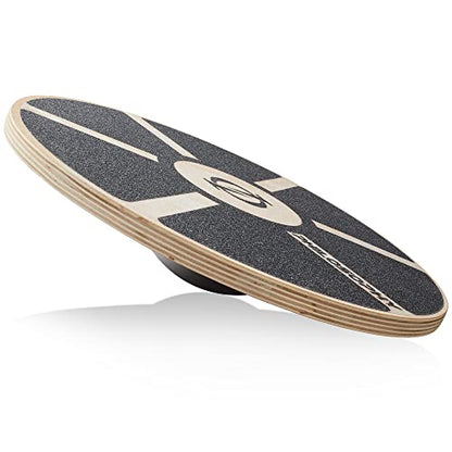 Philosophy Gym Wobble Board - Round Wooden Balance Board - Exercise Balance Trainer