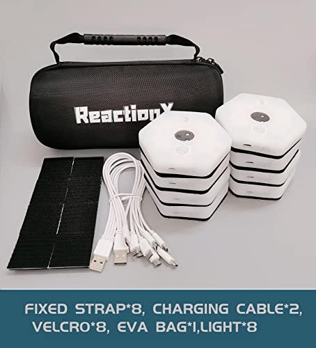 【queling】 ReactionX Reaction Training Light lamp Speed Agility Response Equipment Basketball Boxing fencingPhysical Rehabilitation of Flash Reflex traing System