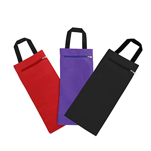 Foldable Filled Yoga Sandbag with Single Handle for Yoga Weights and Resistance