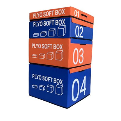 Jump Box, Soft Foam Box, Professional Physical Training Combination Box, Used for Home Gym and Outdoor Exercise. Suitable for Agility Training and Speed Training. - color: H