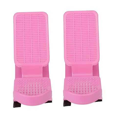 2 Pcs Calf Stretching Board Incline Board Calf Stretcher Ankle Foot Incline for Foot Stretch Training Knee Rescuer Yoga - color: Pink