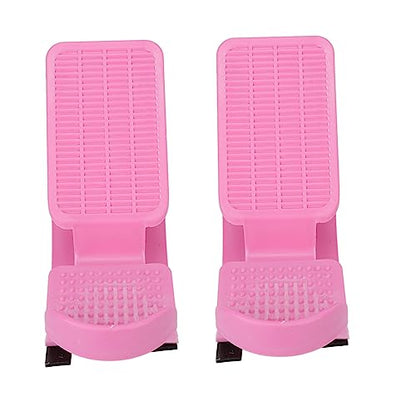 2 Pcs Calf Stretching Board Incline Board Calf Stretcher Ankle Foot Incline for Foot Stretch Training Knee Rescuer Yoga - color: Pink
