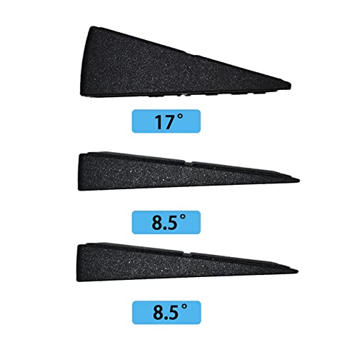 Calf Stretcher Yoga: Squat – Incline – Slant Board Height for Better Ankle and Foot Stretching Set of 3 Slant Board for Comfortable Yoga Poses and Angles