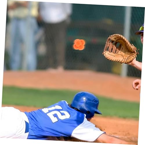 UKCOCO Hexagonal Reaction Ball for Hand Eye Coordination Training Reaction Speed for Team Sports Durable TPR Agility Ball for Soccer Basketball Tennis Unpredictable Bounces