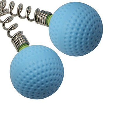 SinLoon Massager Ball Hammer(2-Pack) Hammer Stick Manual Beat Golf Ball Massager Back Shoulder Massage Full Body Reduce Fatigue Pain(Blue)
