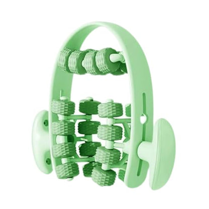 Leg Roller for Muscle Recovery and Deep Tissue Relief for Indoor Yoga and Fitness, Green - color: Green