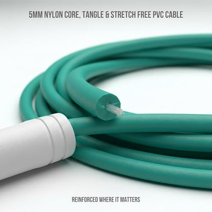 Elevate Rope Pro-Grade Speed Rope - color: Turquoise