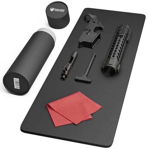 Falko Tactical Gun Cleaning Mat, Gun Mat for Handgun, Rifle and Shotgun - color: Black, size: 36x12