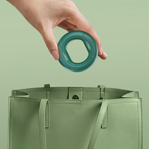 Hand Strengthener Grip 3 in 1 Rubber Circle Finger Wrist Exercise Squeezer 20 30 40 50 60 70 80 Pounds - color: 20/30/40/50/60/70LB