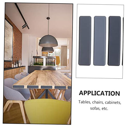 12pcs Adhesive Felt Furniture Sliders Non Slip Rug Pads for Moving Furniture Movers Core Sliders Table and Chair Foot Pads