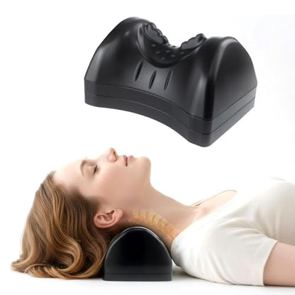 3 Level Adjustable Occipital Release Tool-Cervical Traction Device for Tmj,Shoulder Deep Tissue Relief,Neck Stretcher Pillow for Neck Pain Relief with Trigger Point Massager