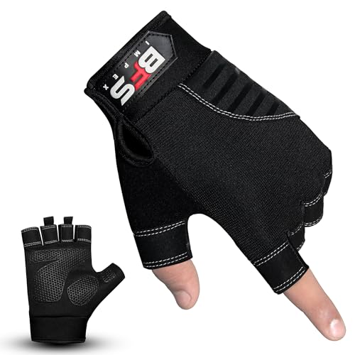 Gym Gloves for Weight Lifting,Workout Gloves with Full Palm Protection–Breathable Fitness Glove for Men & Women,Powerlifting,Pull Ups,Cycling,Gym Training