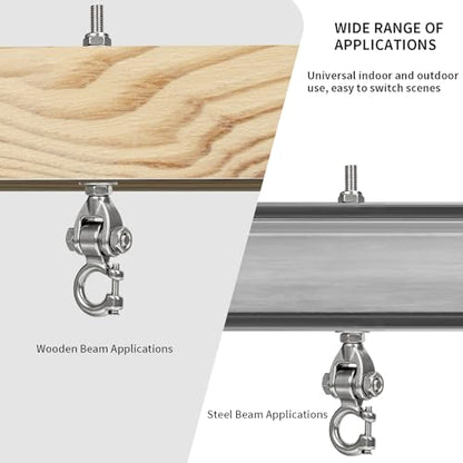 Heavy Duty Swing Hangers for Wooden Sets1000LB Capacity - size: 12 inch Style 1