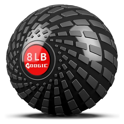 Slam Ball 8-10 lb Medicine Ball Weighted Balls for Exercise and Workout, Strength, Cardio, Cross-Training and Core Workouts