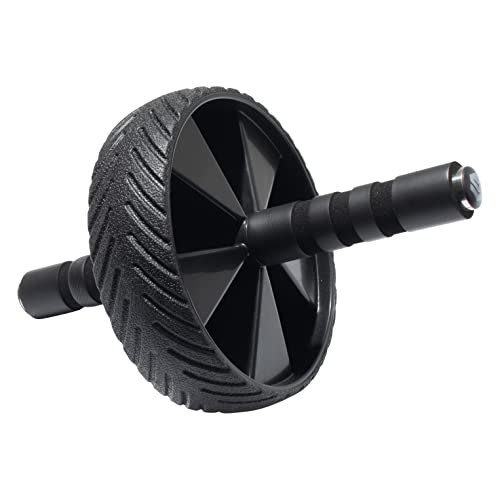 Ab Wheel Roller for Core Strength – Non-Slip Handles Exercise Roller for Abs, Portable Fitness Equipment for Home Gym – Ideal for Men & Women