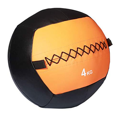 Medicine Ball Weighted Slam Wall Ball for Cardio Workout and Core Training – Ideal for Squat, Lunge, and Partner Toss, 1kg-10kg (9kg 4KG) - size: 4KG