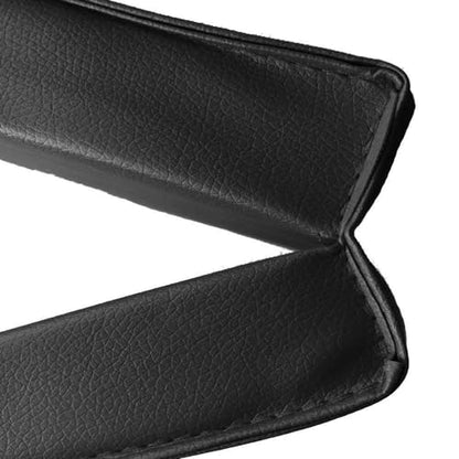 Fitness Maniac Tri-Fold Folding Exercise Mat - Thick and High-Density Firm Mat with Carrying Handles for MMA, Gymnastics, Stretching, Core Workouts - Black Gym Mat for Home Fitness