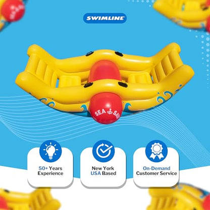 Swimline Sea-Saw Rocker , Yellow