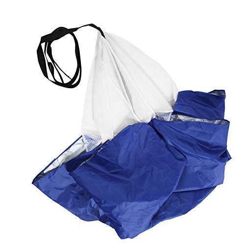 Running Parachute Efficient Speed Resistance Training Umbrella for All Fitness Enthusiasts - color: Blue