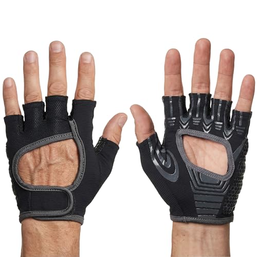 Grip Gloves for Hyrox | Men & Women | Ski Erg, Sled Pull, Farmers Carry - size: X-Large