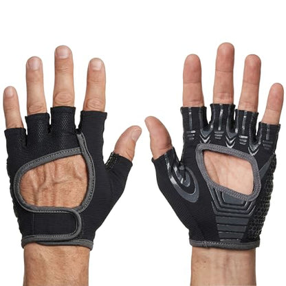 Grip Gloves for Hyrox | Men & Women | Ski Erg, Sled Pull, Farmers Carry - size: X-Large