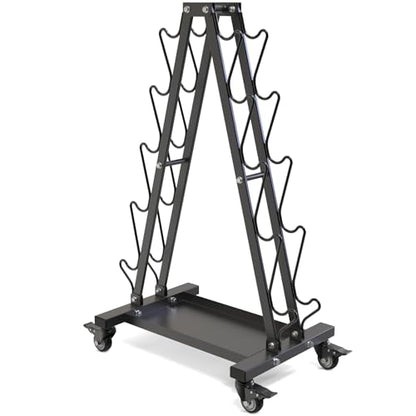 Kipika Heavy Duty 3 Tier Dumbbell Rack Multifunctional, Weight Rack for Dumbbells, Home Gym Equipment, Suitable for Storage of Dumbbell, Kettle Bell, Barbell Plate, Barbell Bar