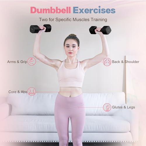 kisnbld Adjustable Dumbbell Set, 2-in-1 Dumbbells & Kettlebell,Hand Weights - color: Black