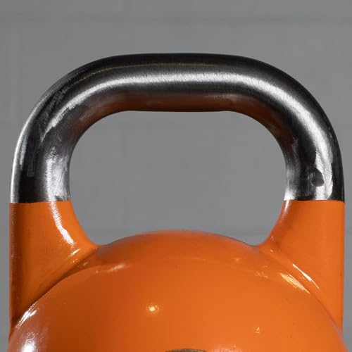Titan Fitness Competition Kettlebell, Single Piece Casting, KG Markings, Full Body Workout - size: 22.0 Pounds