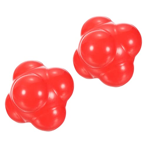 PATIKIL Reaction Balls, Agility Trainer, Silicone Bounce Balls for Baseball Hand-Eye Coordination Reaction Training, Speed Reflex