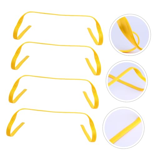 VICASKY 4Pcs Agility Hurdles for Speed Training Equipment High Football Training Hurdles Durable and Portable for Sports Drills for Soccer Basketball and Track Activities