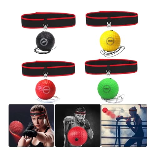 pureza Adjustable Boxing Training Ball - Speed Ball for Reflex and Hand-Eye Coordination - Perfect MMA Gear for Adults