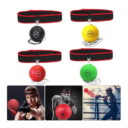 pureza Adjustable Boxing Training Ball - Speed Ball for Reflex and Hand-Eye Coordination - Perfect MMA Gear for Adults