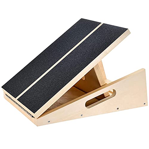 Professional Slant Board, Adjustable Incline Board and Calf Stretcher, Slant Board for Calf Stretching, Calf Stretch Board - color: Slant Board