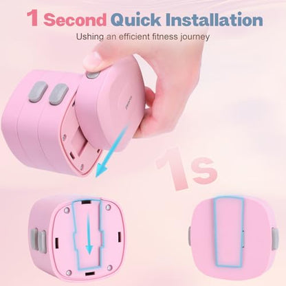 kisnbld Adjustable Dumbbell Set of 2, 4 in 1 Free Weights Dumbbells Set for Women with Fast Adjustment, Each 2lb 3lb 4lb 5lb Hand Weights Set for Home Gym & Outdoor Exercise Training - color: Pink, style: Pair
