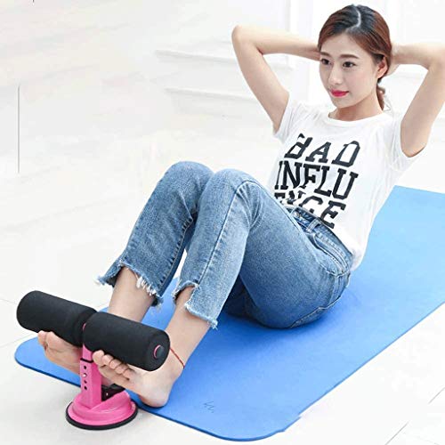 Self Suction Sit Up Bar Assist Height Adjustable Sit-ups Assistant Device Fitness Abdominal Muscle Training Exercise Home Gym Workout Equipment - color: E