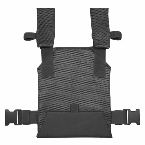 Tactical Weighted Vest for Men and Women Strength Training Running Workout - color: Black