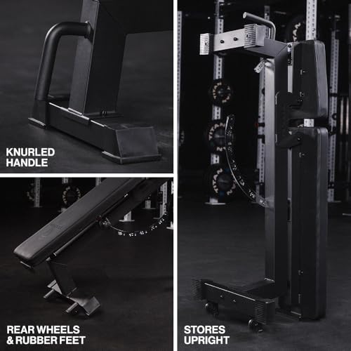 Titan Fitness Performance Series Adjustable Bench, Supports 650 LB Incline, Versatile Utility Bench for Home Gym Weightlifting, Strength Training, Flat, Incline, Upright Positions