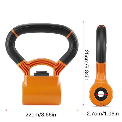 Kettle Bell Grip - 1 Dumbbell Kettle Grip With Comfortable Handle | Kettlebell Weights Exercise Grip | Portable Weightlifting Kettlebell | Weightlifting Kettlebell For Home Use Daily Workout