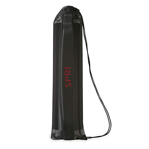 SPRI Slide Board (71" L x 20" W) with End Stops, Sliding Booties, Mesh Carrying Bag and Exercise Guide for Low Impact Balance Training (Skating, Hockey)